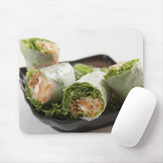 Gemüsefrühlingsrollen Mousepad (Mit Mouse)
