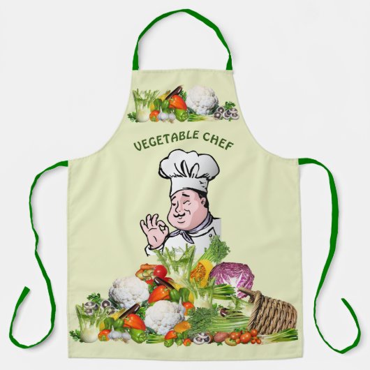 Gemüsegarantie Gemüse Gemüsepflanze Koch Eigener T Schürze (Vorderseite)