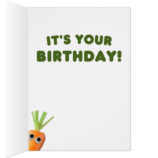 Gemüsegarat Birthday Lettuce Celery-brate (Innen (Rechts))