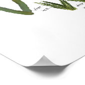 Gemüsegarhabet für Veggie Kinderzimmer - Lebensmit Poster (Ecke)