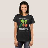Gemüsegarnele für Männer Obst Gemüse T-Shirt (Vorne ganz)