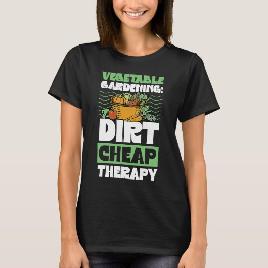 Gemüsegarten direkt preisgünstige Therapie Niedlic T-Shirt (Vorderseite)