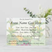 Gemüsegarten Einladung (Stehend Vorderseite)