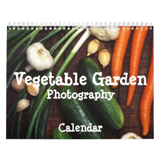Gemüsegarten-Fotografie-Kalender Kalender (Titelbild)