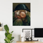 Gemüsegarten - Giuseppe Arcimboldo Poster (Heimbüro)