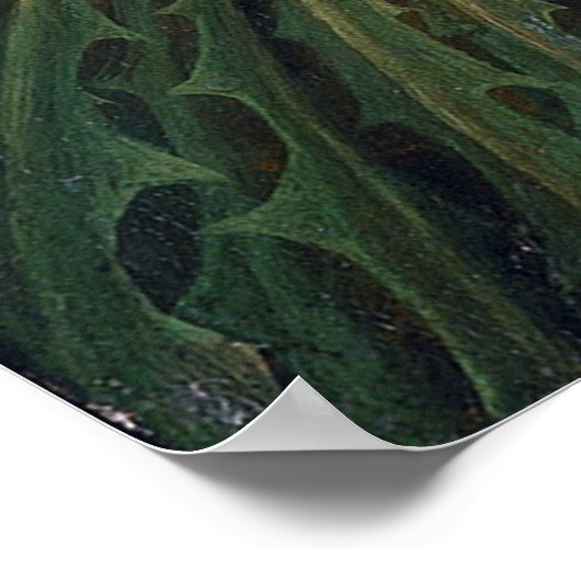 Gemüsegarten - Giuseppe Arcimboldo Poster (Ecke)