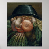 Gemüsegarten - Giuseppe Arcimboldo Poster (Vorne)