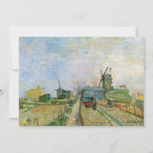 Gemüsegarten in Montmartre von Vincent van Gogh