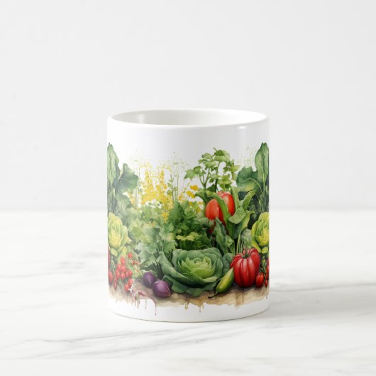 Gemüsegarten Kaffeetasse (Mittel)