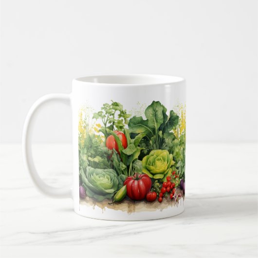 Gemüsegarten Kaffeetasse (Links)