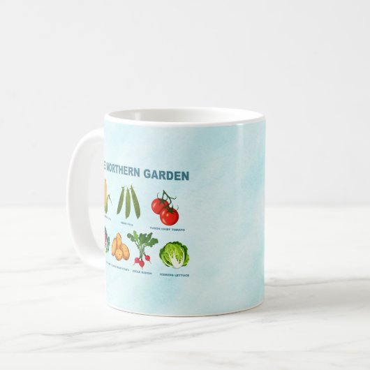 Gemüsegarten Kaffeetasse (Vorderseite Links)