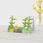 Gemüsegarten Karte (Gelbe Blume)