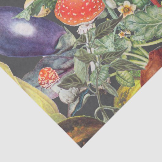 Gemüsegarten Menagerie Seidenpapier (Detail)