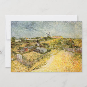 Gemüsegärten, Montmartre von Vincent van Gogh