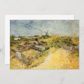 Gemüsegärten, Montmartre von Vincent van Gogh (Vorne/Hinten)