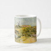 Gemüsegärten, Montmartre von Vincent van Gogh Kaffeetasse (VorderseiteRechts)