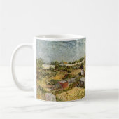Gemüsegärten, Montmartre von Vincent van Gogh Kaffeetasse (Links)