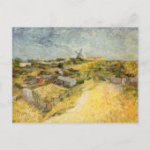 Gemüsegärten, Montmartre von Vincent van Gogh Postkarte (Vorderseite)