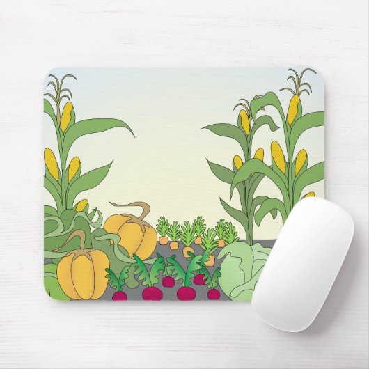 Gemüsegarten Mousepad (Mit Mouse)