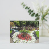 Gemüsegarten Postkarte (Stehend Vorderseite)