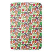 Gemüsegarten produzieren Grünmarktprodukte Badematte (Vorderseite Vertikal)