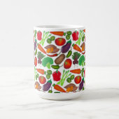 Gemüsegarten produzieren Grünmarktprodukte Kaffeetasse (Mittel)