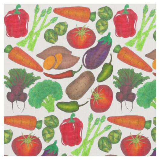 Gemüsegarten produzieren Grünmarktprodukte Stoff (Nahaufnahme)