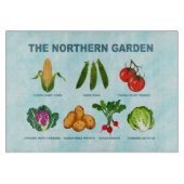 Gemüsegarten Schneidebrett (Vorderseite)