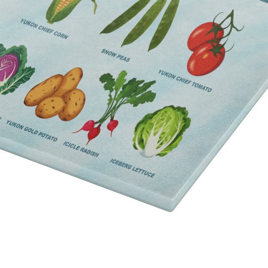 Gemüsegarten Schneidebrett (Ecke)