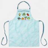 Gemüsegarten Schürze (Vorderseite)