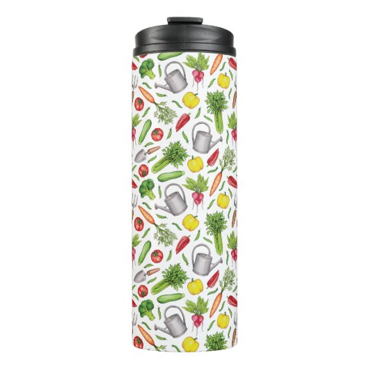 Gemüsegarten Thermosbecher (Vorderseite)