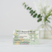 Gemüsegarten Visitenkarte (Stehend Vorderseite)