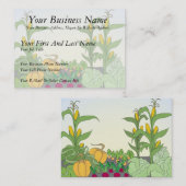 Gemüsegarten Visitenkarte (Vorne/Hinten)