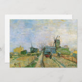 Gemüsegarten von Vincent van Gogh in Montmartre (Vorne/Hinten)