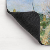 Gemüsegarten von Vincent van Gogh in Montmartre Mousepad (Ecke)