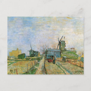 Gemüsegarten von Vincent van Gogh in Montmartre Postkarte