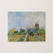 Gemüsegarten von Vincent van Gogh in Montmartre Puzzle (Horizontal)