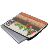 Gemüsegartenbodenerde überlagert Kunstlaptopkasten Laptopschutzhülle (Vorne Knopf)