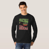 Gemüsegärtner Blumengemüse Vegan Vegetarisch T-Shirt (Vorne ganz)
