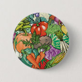 Gemüsegärtner Button (Vorderseite)