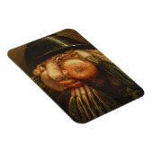 Gemüsegärtner, c. 1590 (Öl auf Tafel) Magnet (Rechte Seite)