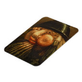 Gemüsegärtner, c. 1590 (Öl auf Tafel) Magnet (Linke Seite)