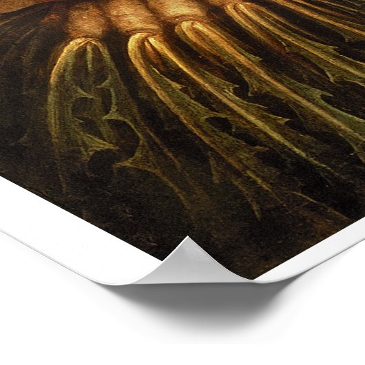 Gemüsegärtner, c. 1590 (Öl auf Tafel) Poster (Ecke)