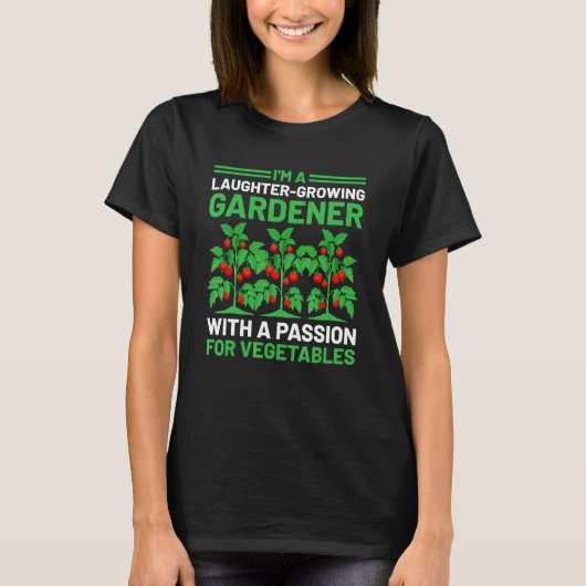 Gemüsegärtner Gärtnern Gartenarbeit Gemüse T-Shirt (Vorderseite)