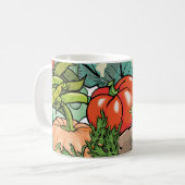 Gemüsegärtner Kaffeetasse (Vorderseite Links)