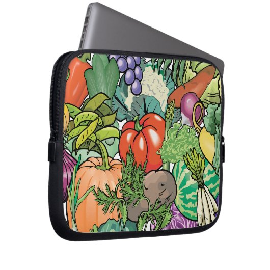 Gemüsegärtner Laptopschutzhülle (Vorne Rechts)