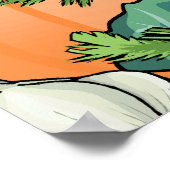 Gemüsegärtner Poster (Ecke)