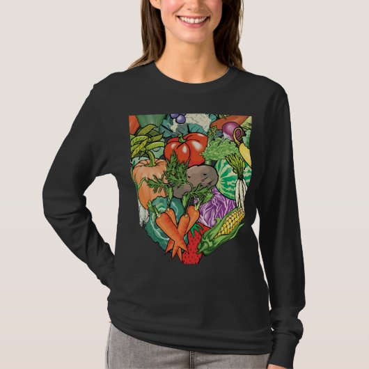 Gemüsegärtner T-Shirt (Vorderseite)