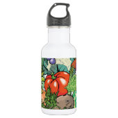 Gemüsegärtner Trinkflasche (Vorderseite)