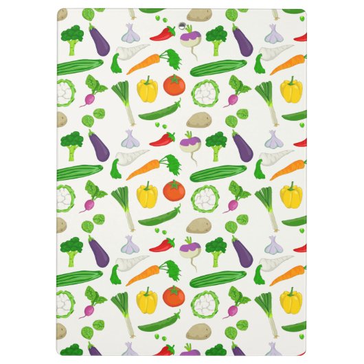GemüseGemisch-Klemmbrett Klemmbrett (Rückseite)